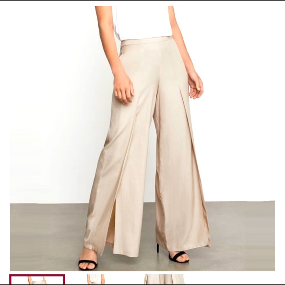 BCBG Maxazria pants Michael wide leg